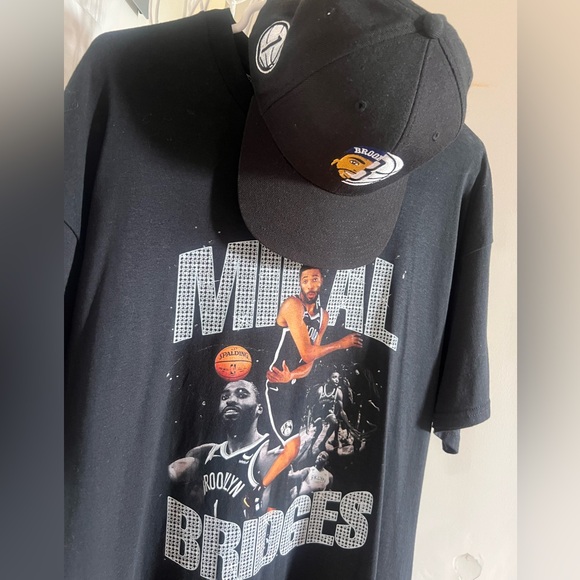 Mikal Bridges “Brooklyn Bridges” SnapBack and XL Collector’s tee duo. - Picture 9 of 9
